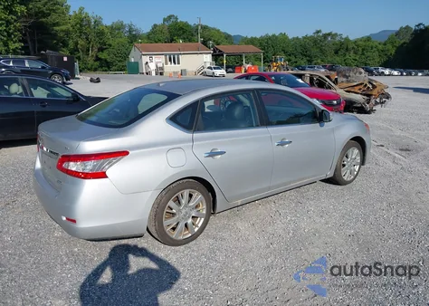 2013 Nissan Sentra Sl из США, поврежденный, VIN 3N1AB7AP5DL696806